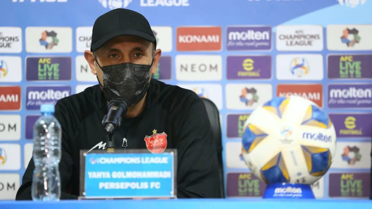 عصبانیت غیرمنتظره یحیی در عربستان؛ برای (AFC) متاسفم! 1 یحیی گل محمدی