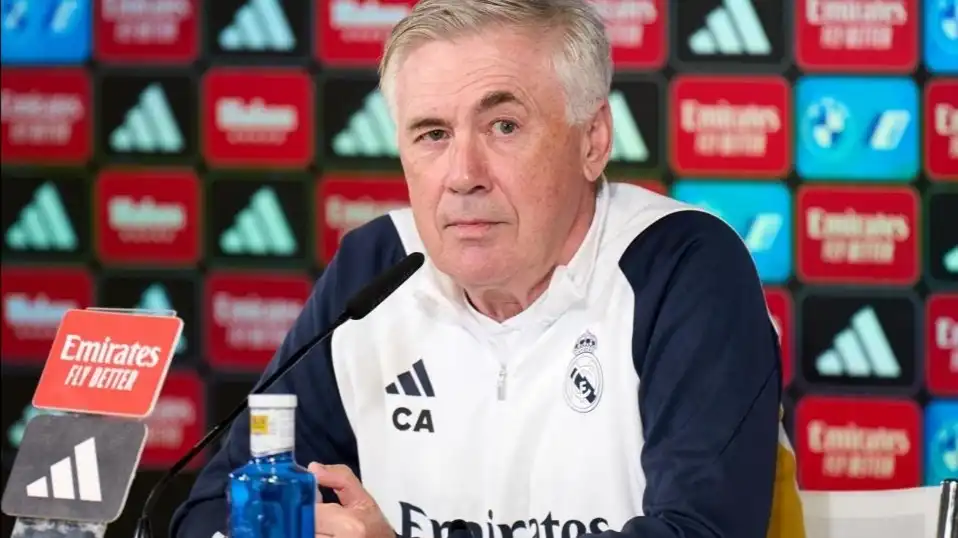 آنچلوتی: برای کسب ۳ امتیاز بازی میکنیم؛ با هیجان به استقبال قهرمانی میرویم 1 Ancelotti